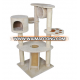 China wooden pet supplier furniture toys cat scratcher tree OEM cat tree